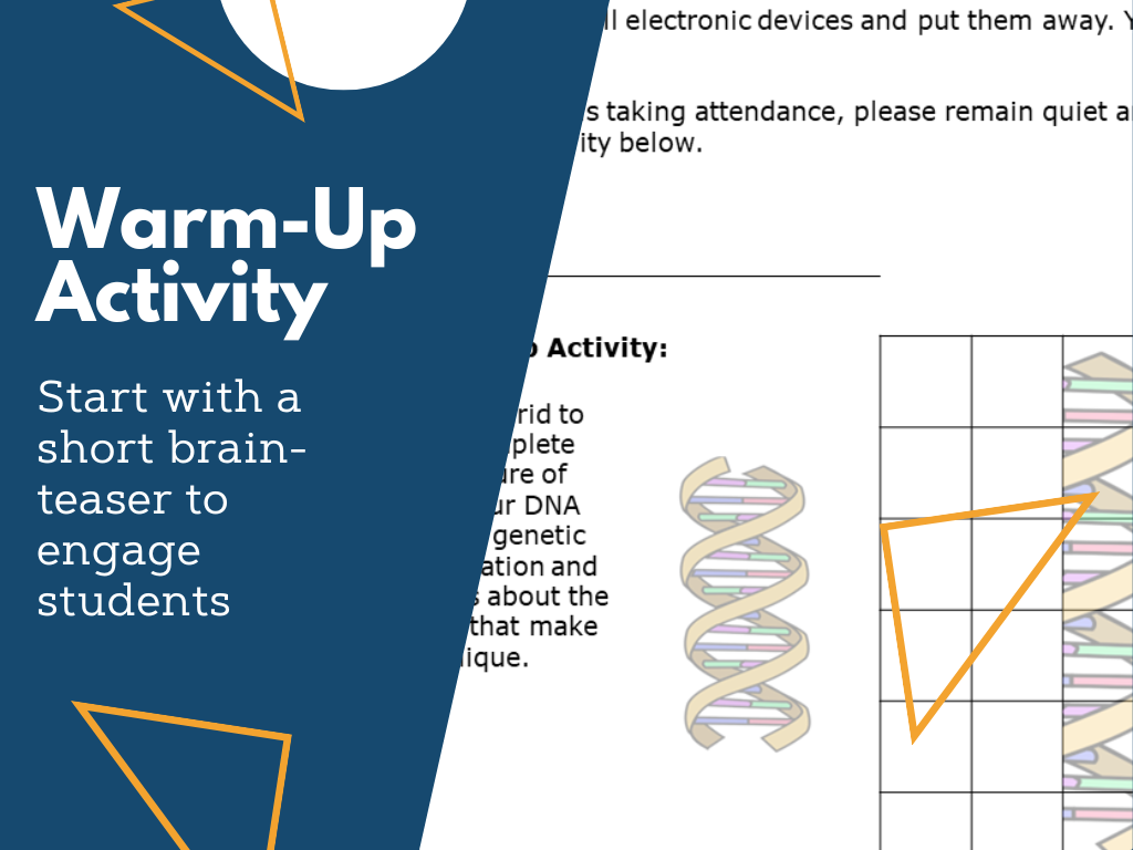 MS 6th 7th 8th - Genetics - Sub Plans