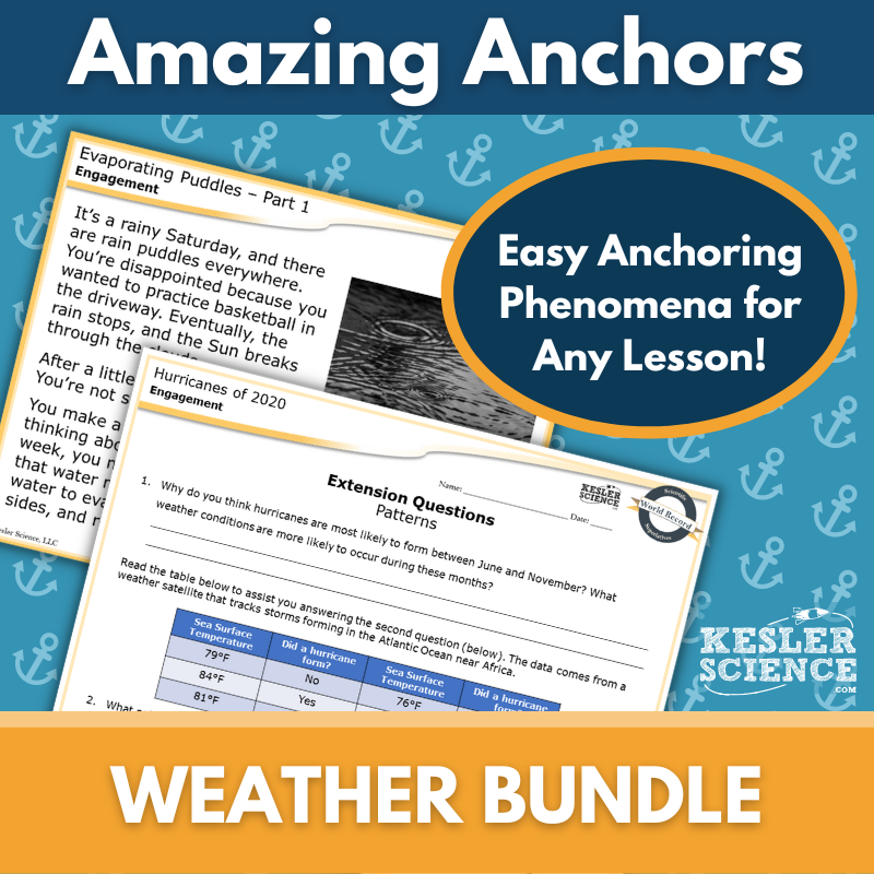 Amazing Anchors: Weather Bundle for MS 6-8