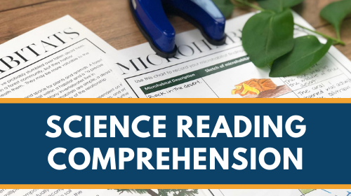 MS 6th 7th 8th Science Reading Comprehension Passages - VOL 1 - Original (Various Topics)