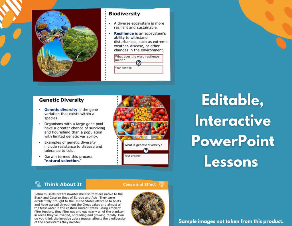 Biotic & Abiotic Competition Complete Science Lesson - New TEKS 6.12A