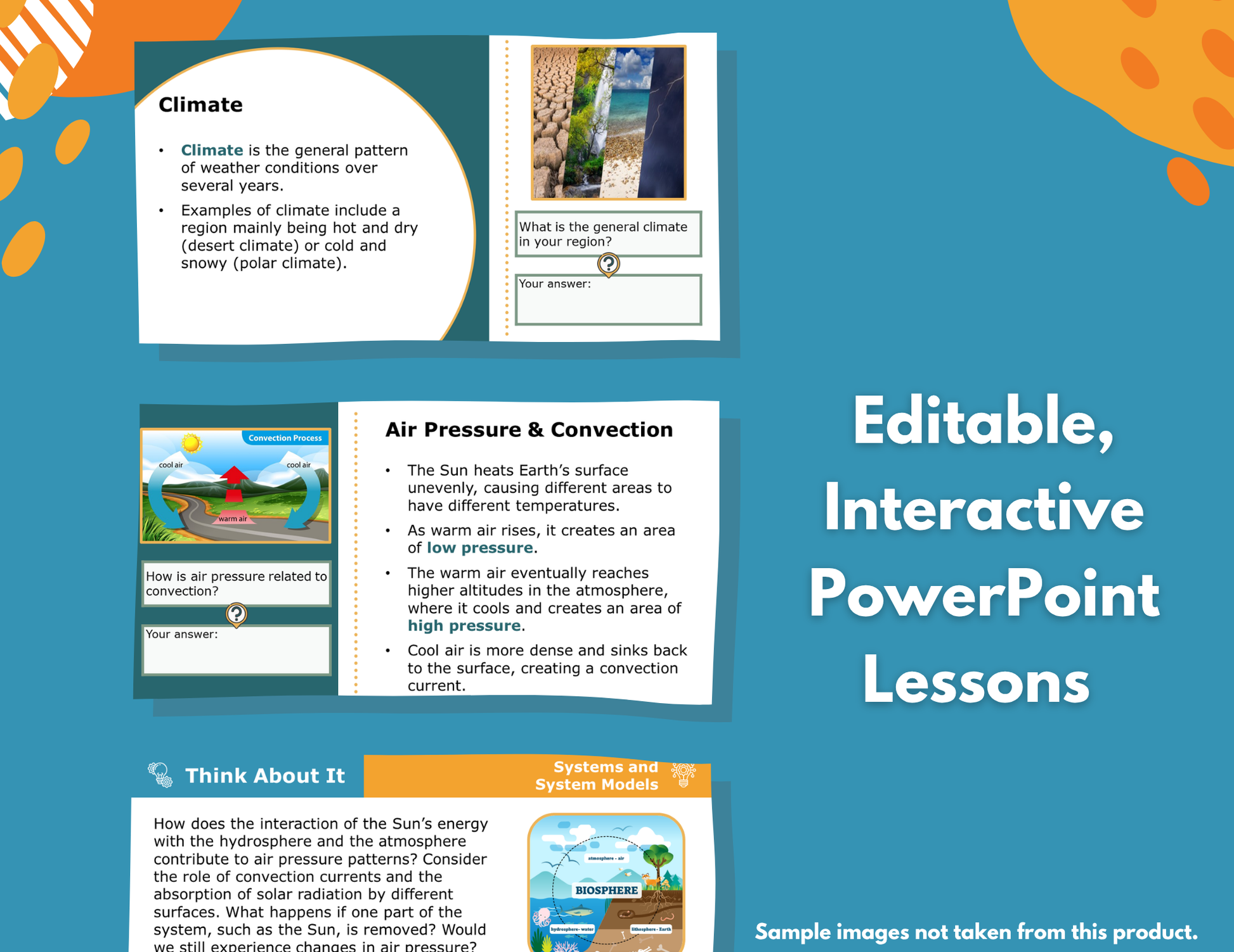 Energy from The Sun Complete Science Lesson - New TEKS 8.10A